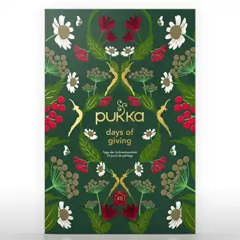Lloyds Pharmacy Pukka days of giving advent calendar offer