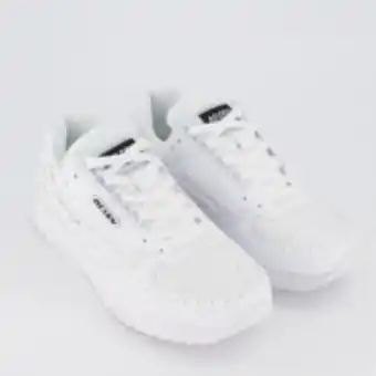 TK Maxx White silver shadow logo trainers offer