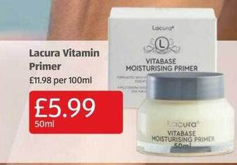 Aldi Lacura vitamin primer offer