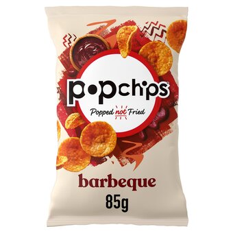 Tesco Popchips bbq popped potato chips 85g offer