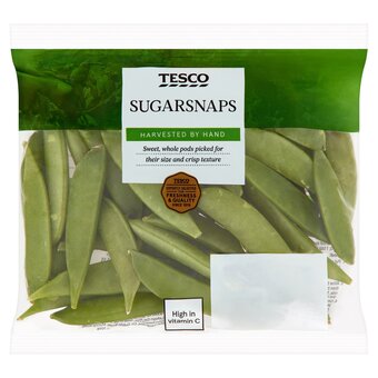 Tesco Tesco sugar snap peas 150g offer