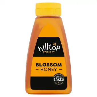 Tesco Hilltop honey squeezy blossom honey 340g offer