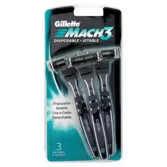 Gillette mach 3 disposable razors