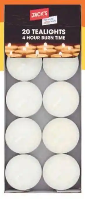 Jacks Tealights