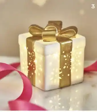 Present LED Light 5.5cm x 5.5cm x 6.1cm