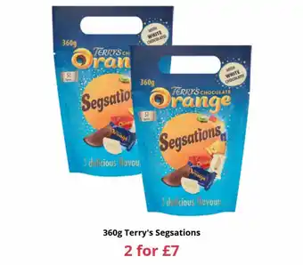360g terry's segsations