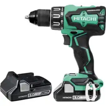 Toolstation Hitachi 18v cordless brushless combi drill 2 x 3.0ah offer