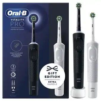Lloyds Pharmacy Oral-b vitality pro black & white duo offer