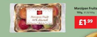 Lidl Marzipan fruits offer