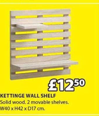JYSK Kettinge wall shelf offer