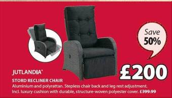 JYSK Stord recliner chair offer