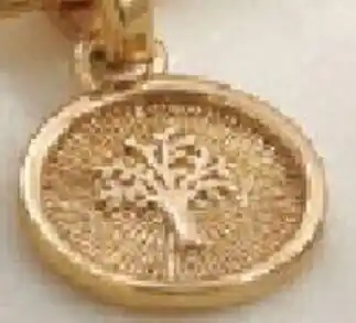 Seren Gold Tree of Life Charm