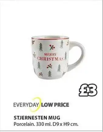 JYSK Stjernesten mug offer