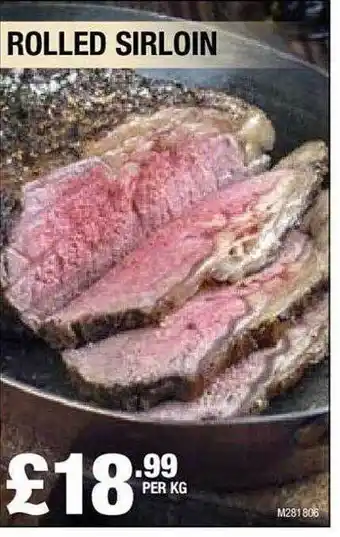 Makro Rolled sirloin offer