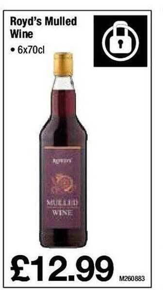 Makro Royd's mulled wine offer