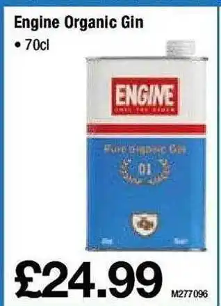 Makro Engine organic gin offer