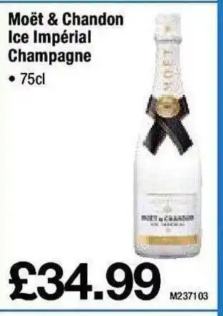 Makro Moët & chandon ice impérial champagne offer