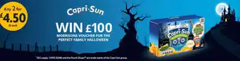 Morrisons Capri-Sun offer