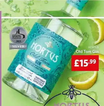 Lidl Hortus Old Tom Gin offer