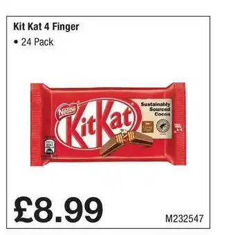Makro Kit Kat 4 Finger offer