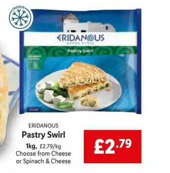 Lidl Eridanous Pastry Swirl 1kg offer