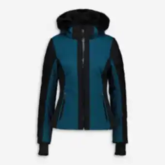 TK Maxx Teal & black padded ski jacket offer