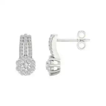 TK Maxx 9ct white gold 0.50ct diamond earrings offer