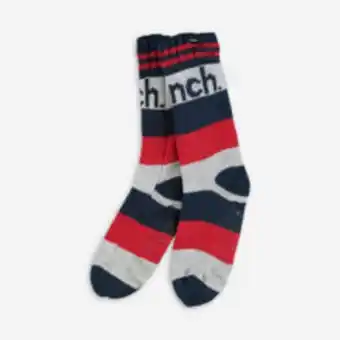 TK Maxx Navy & red slipper socks offer