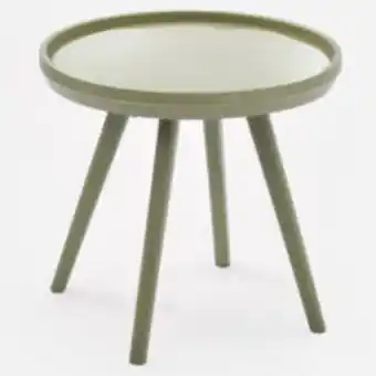 TK Maxx Olive green miami outdoor side table 47x50cm offer
