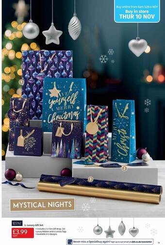 Aldi Luxury gift set offer