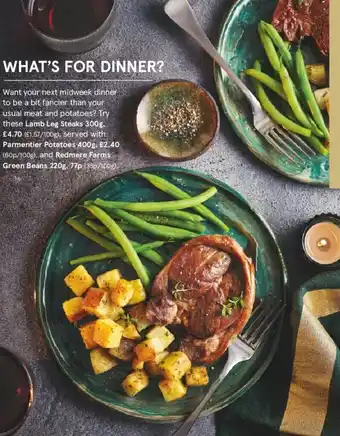 Tesco Lamb Leg Steaks 300g offer