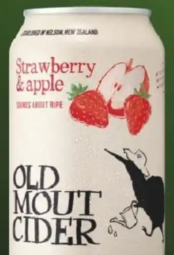 Tesco Old Mout Cider Strawberry & Apple 10 x 330ml offer