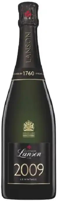 Tesco Lanson Le Vintage Champagne offer