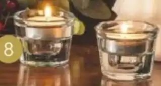 Tesco Tealight & Dinner Candle Holder offer