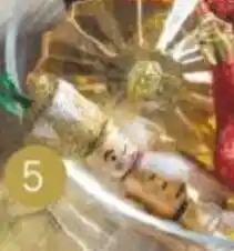 Tesco Gold Nutcracker Hanging Decoration offer