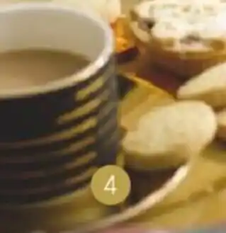 Tesco Fox & Ivy Black & Gold Stripe Cup & Saucer offer