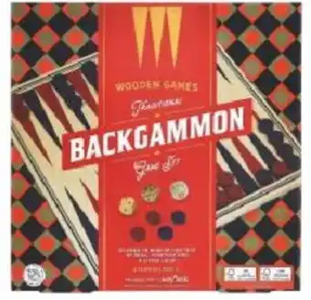 Tesco Backgammon Board Game offer