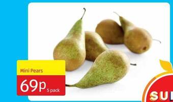 Aldi Mini pears offer