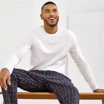 Home Bargains Jeff&co by jeff banks: mens pyjama set offer