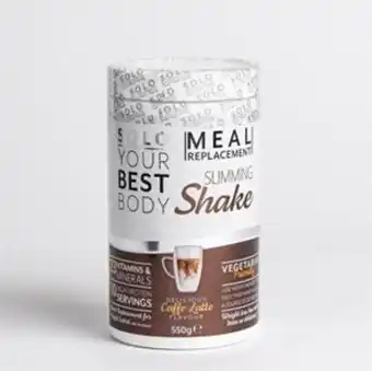Home Bargains Solo meal replacement slimming shake 550g - caffe latte offer