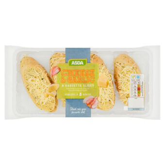 Asda Asda cheese & garlic baguette slices offer