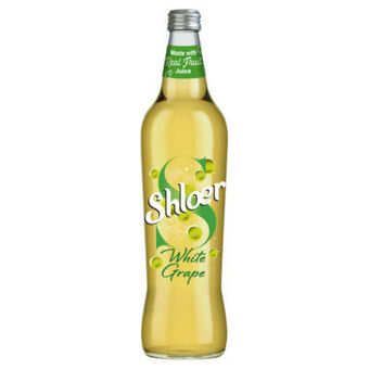 Asda Shloer white grape sparkling juice drink offer
