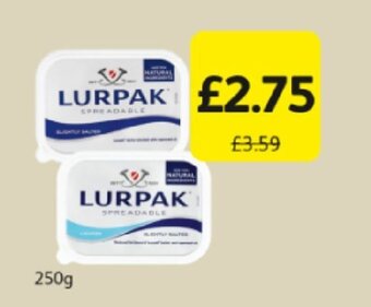 Londis Lurpak Spreadable offer