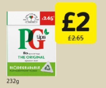 Londis PG Tips offer