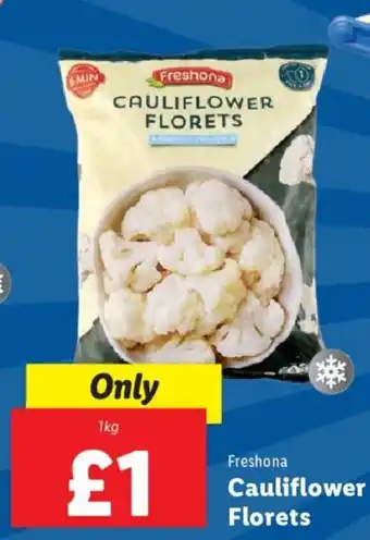 Lidl Freshona Cauliflower Florets offer