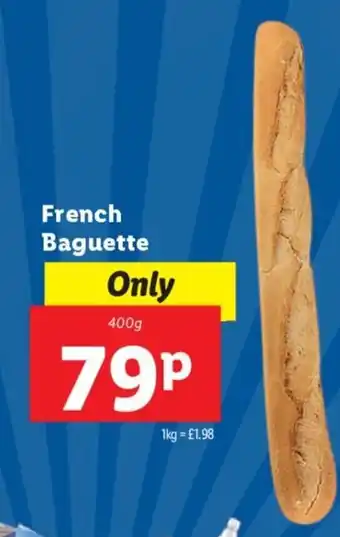 Lidl French Baguette offer