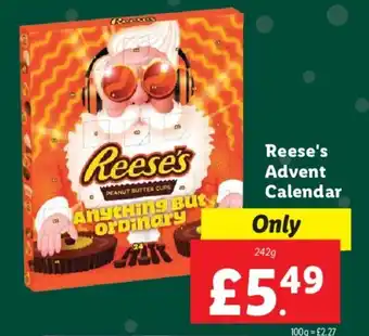 Lidl Reese's Advent Calendar offer