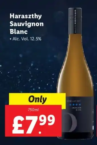 Lidl Haraszthy Sauvignon Blanc offer