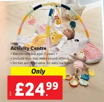 Lidl Lupilu Activity Centre offer