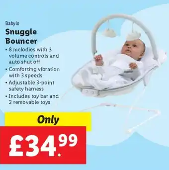Lidl Babylo Snuggle Bouncer offer